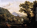 Famous Isle Paintings - View of the Isle of Sora